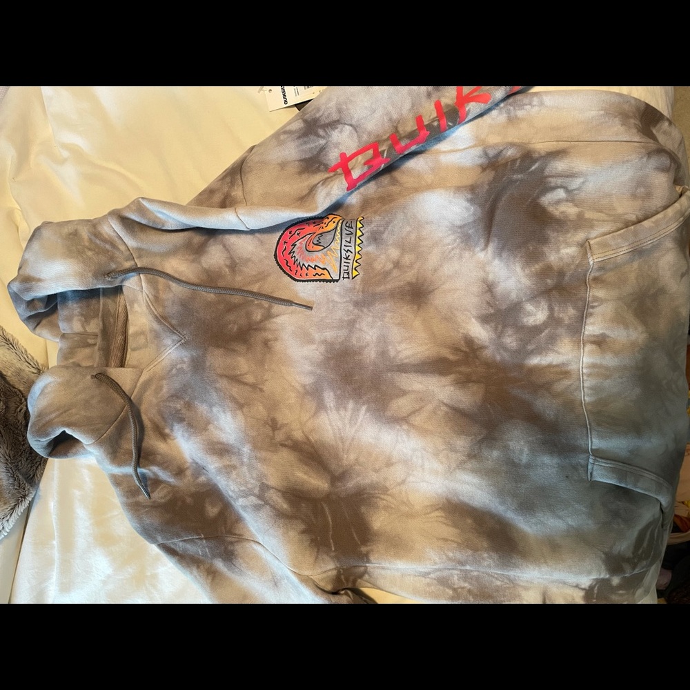 NWT Quiksilver Tie Dye Hoodie